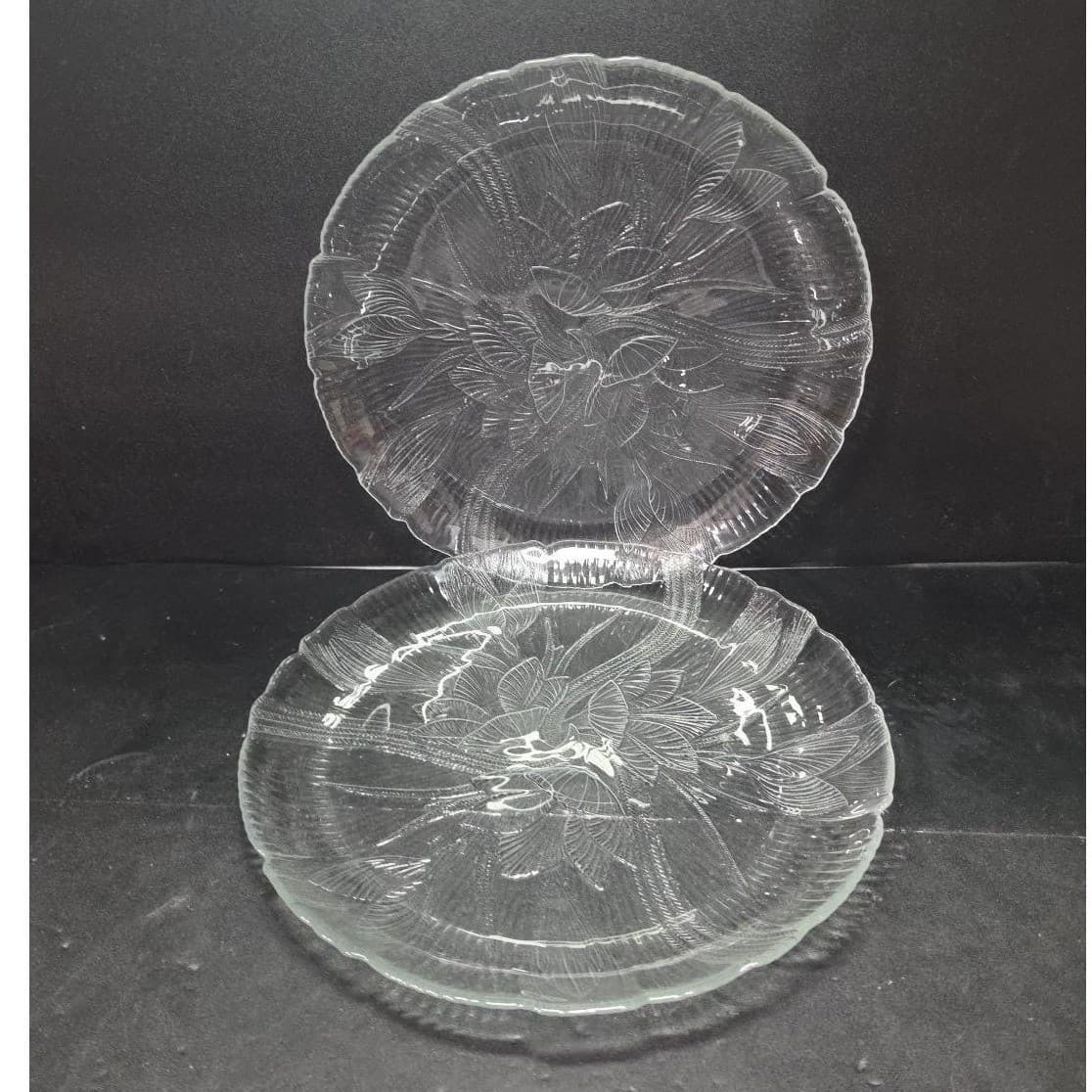 Arcoroc Canterbury Crocus Dinner Plates, Set of 2, Vintage Floral Dinnerware - Thumbnail 2