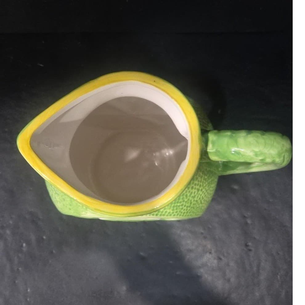 Alco Industries Lime Ceramic Pitcher, Vintage Green Jug, Replacement Tableware - Thumbnail 7