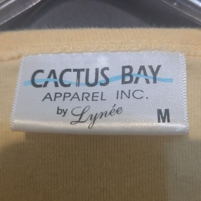 Cactus Bay Apparel Lost in the 50s Rhinestone Jukebox T-Shirt, Yellow Women's M - Thumbnail 5