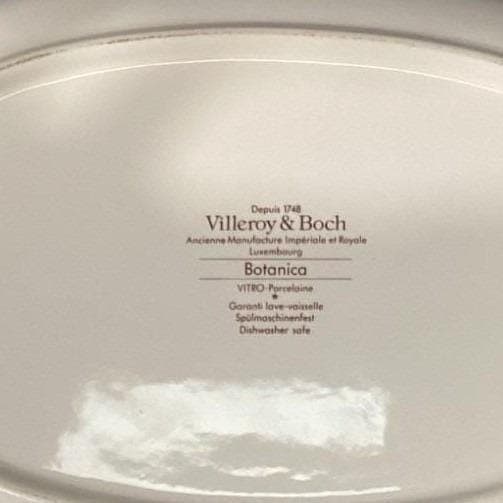 Villeroy & Boch Botanica Handled Pickle Tray, Chrysanthemum Parthenium, Serving - Thumbnail 6