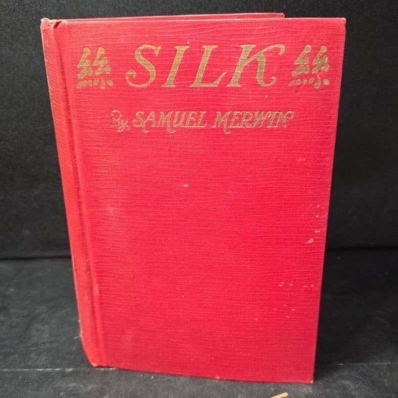 Silk A Legend Samuel Merwin 1923 NC Wyeth Illustrated Hardcover 3rd Impression - Thumbnail 2