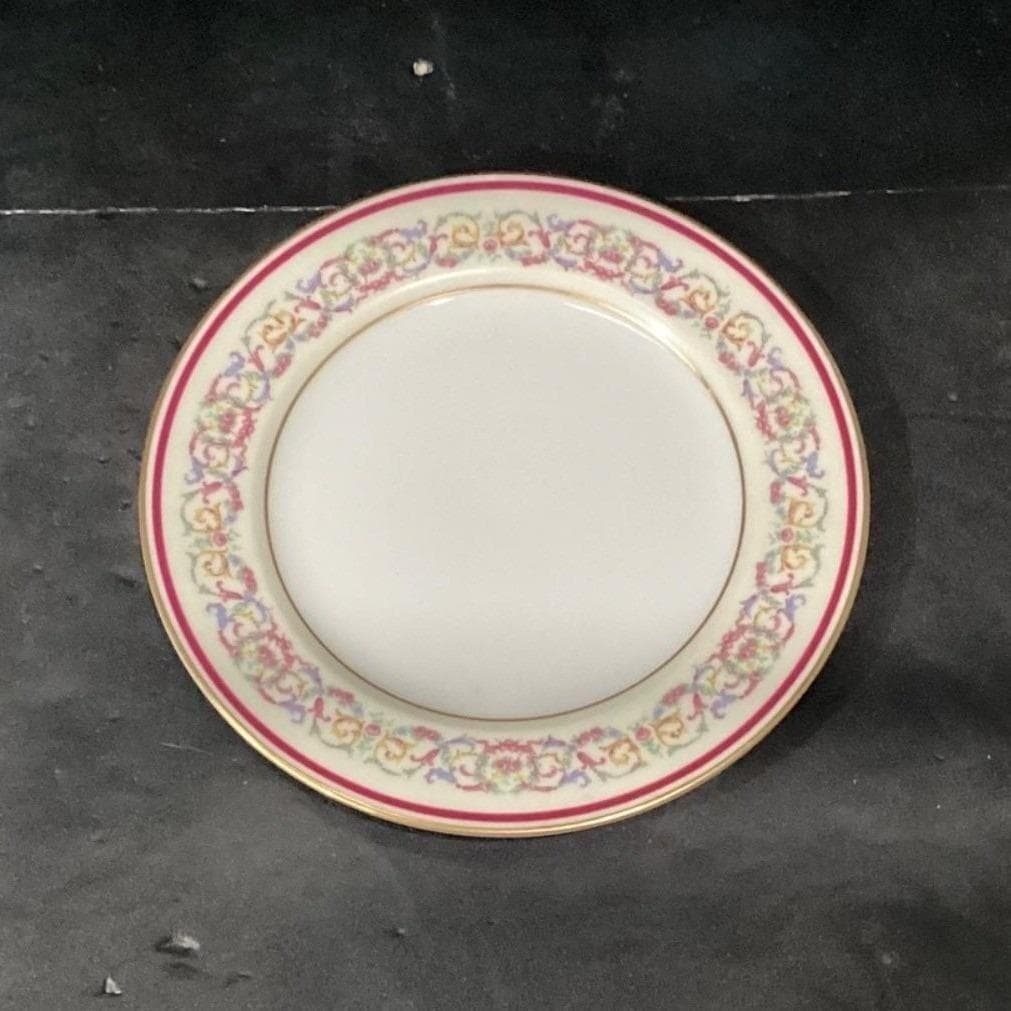 Charles Ahrenfeldt Limoges Salad Plates, Set of 4, France Dishes, Dinnerware - Thumbnail 3