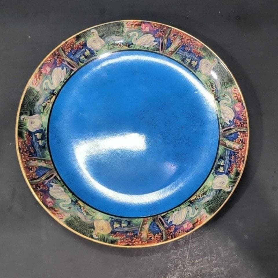 Barker Bros "Sean" Salad Plate, Vintage Ceramic Dinnerware, Royal Tudor Trim - Thumbnail 5
