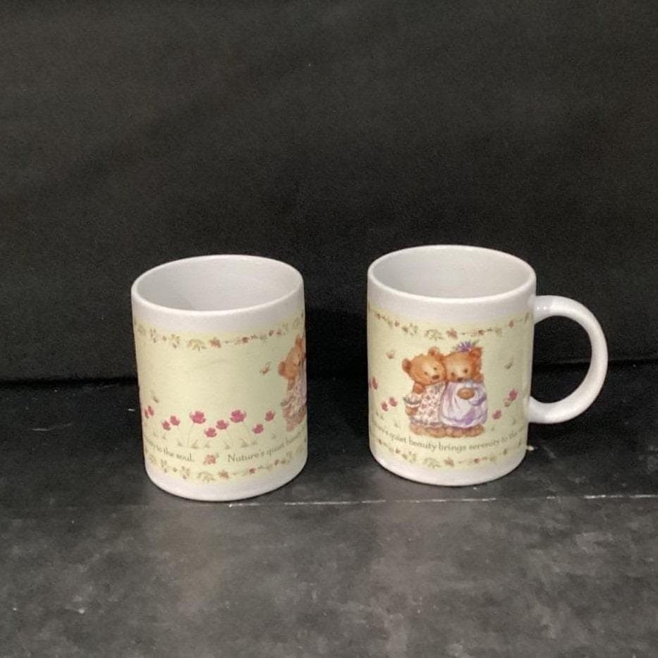 Hallmark Bears Natures Quiet Beauty Coffee Cups, Set of 2, Mugs, Drinkware - Thumbnail 8