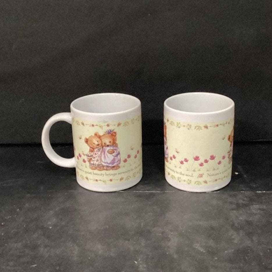 Hallmark Bears Natures Quiet Beauty Coffee Cups, Set of 2, Mugs, Drinkware - Thumbnail 9