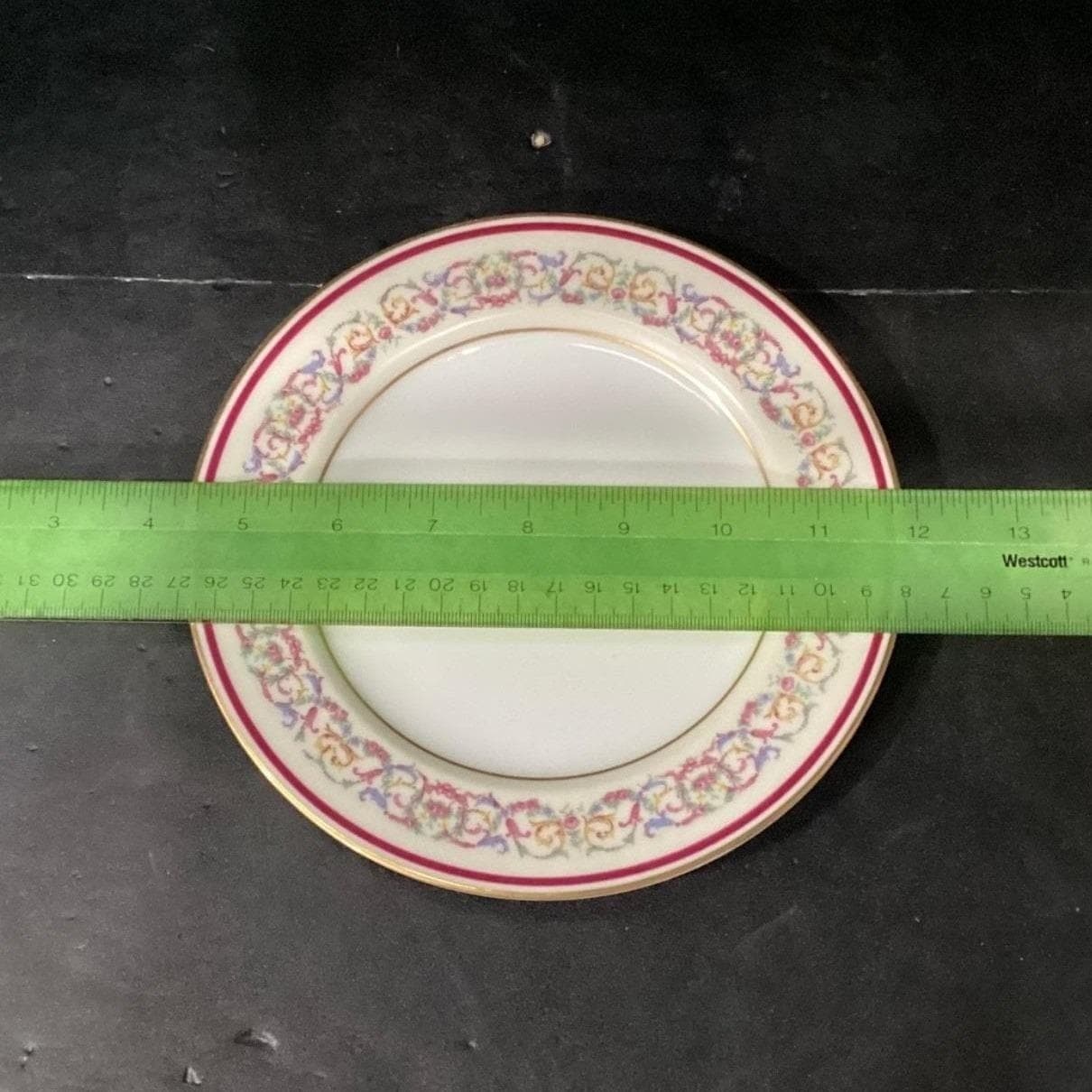 Charles Ahrenfeldt Limoges Salad Plates, Set of 4, France Dishes, Dinnerware - Thumbnail 6
