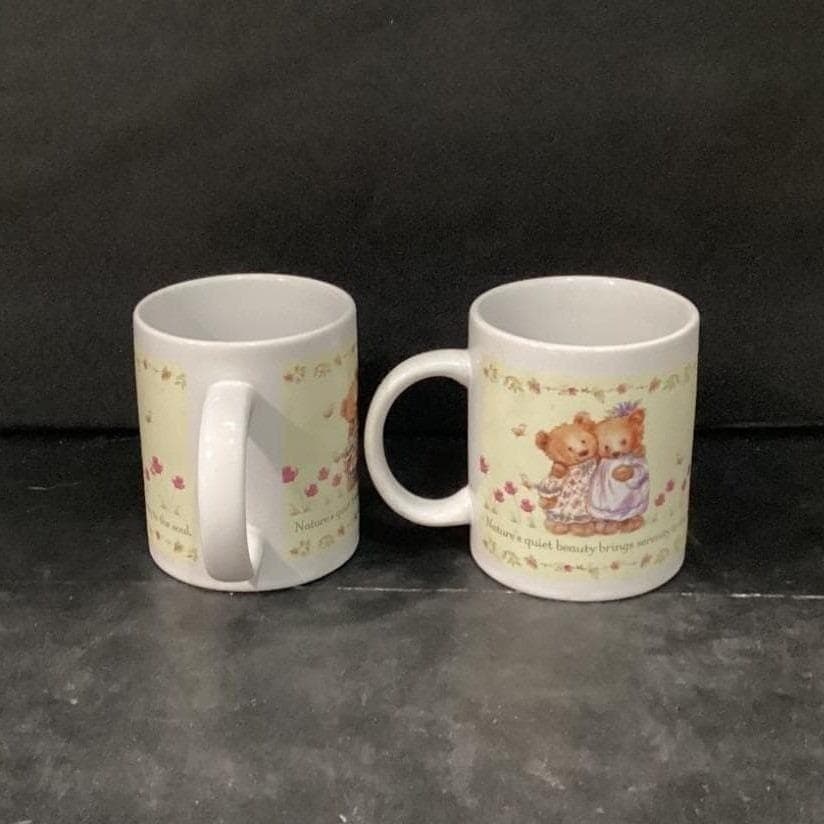 Hallmark Bears Natures Quiet Beauty Coffee Cups, Set of 2, Mugs, Drinkware - Thumbnail 10