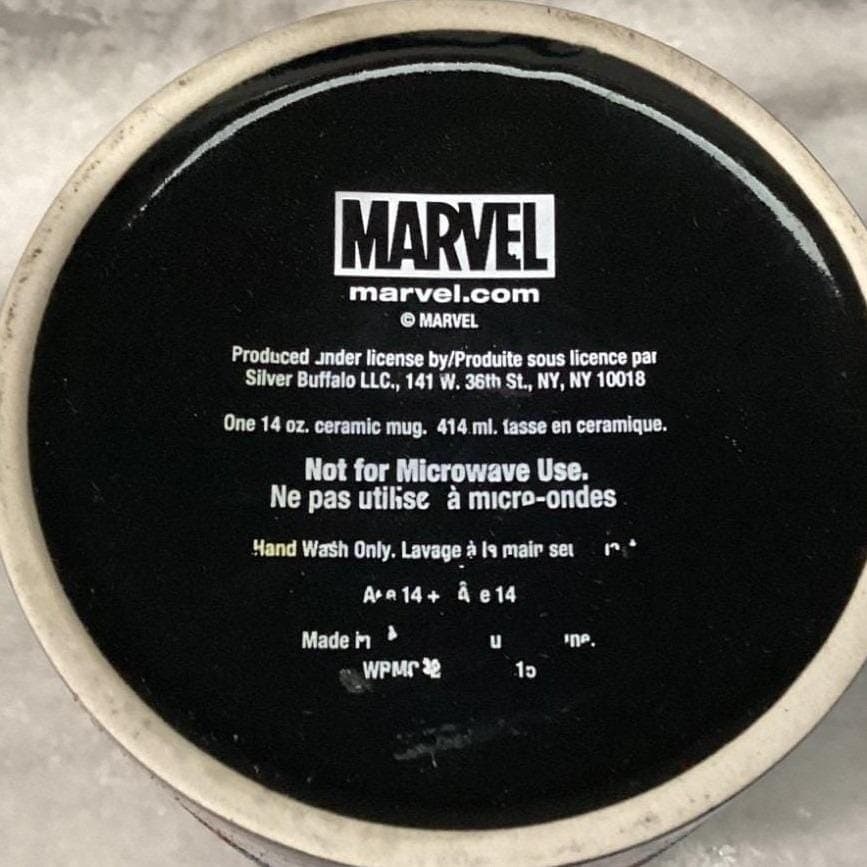 Amazing Spider-Man Black Coffee Cup, Marvel Glitter Mug, Superhero Drinkware - Thumbnail 6