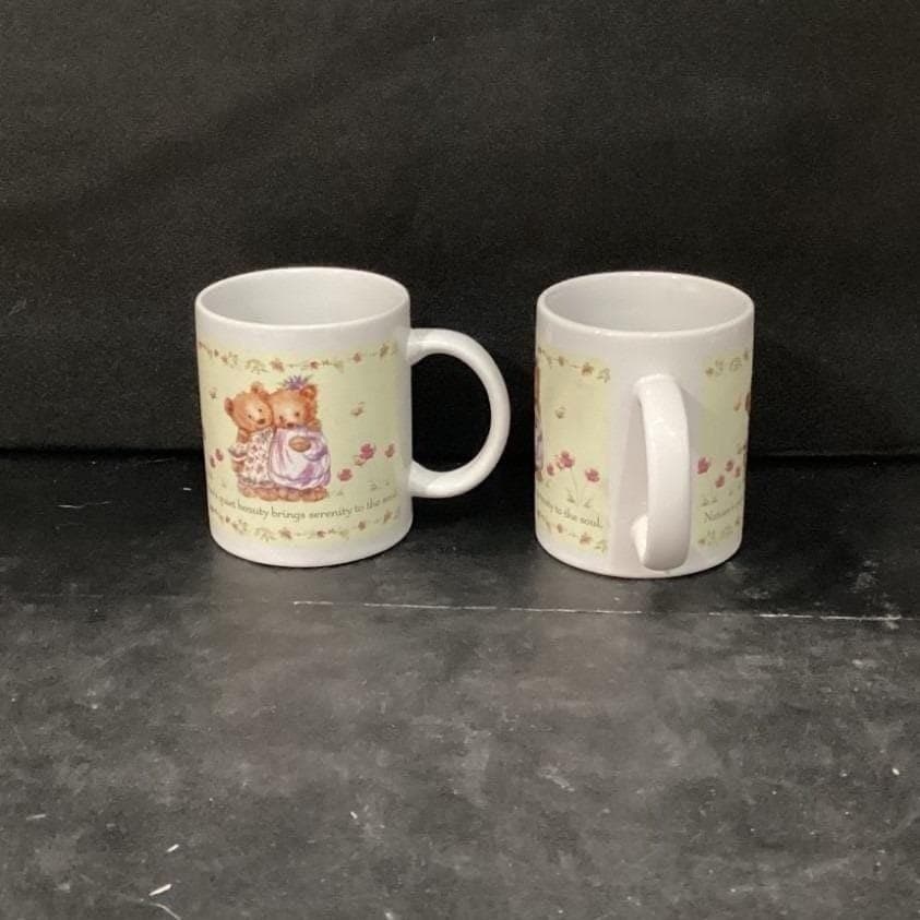 Hallmark Bears Natures Quiet Beauty Coffee Cups, Set of 2, Mugs, Drinkware - Thumbnail 2