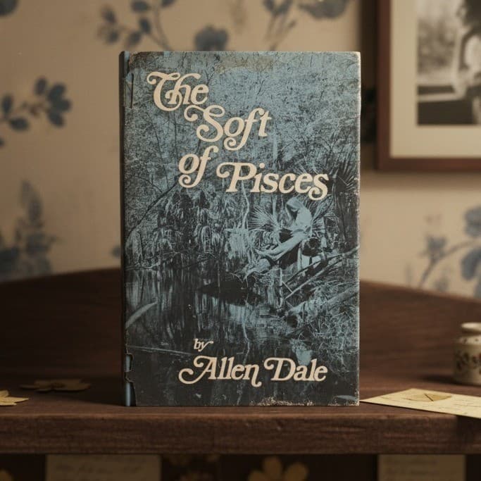 The Soft of Pisces Allen Dale Signed First Edition 1977 Poetry Hardcover Book