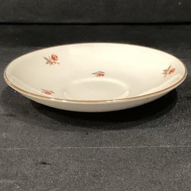 Cunningham & Pickett "Cardinal" Teacup and Saucer, Hand Decorated Tableware - Thumbnail 14
