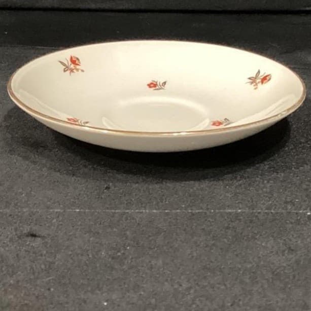 Cunningham & Pickett "Cardinal" Teacup and Saucer, Hand Decorated Tableware - Thumbnail 17
