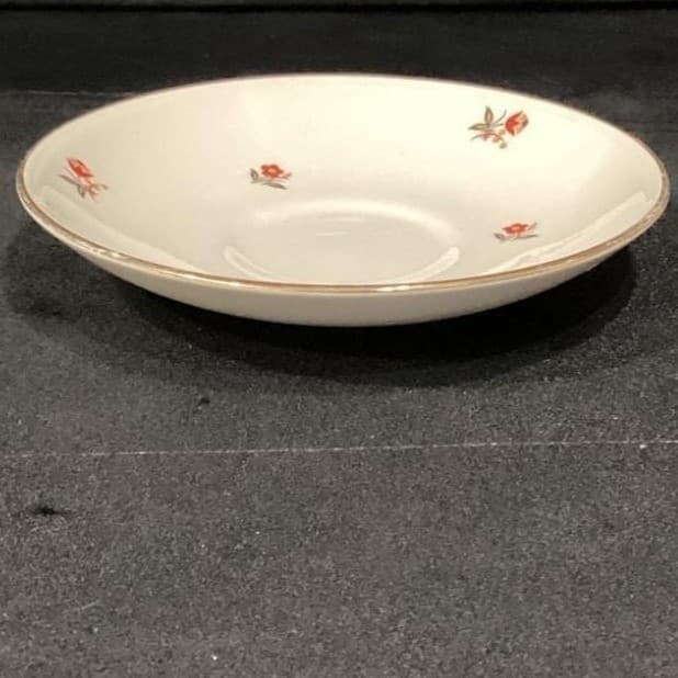 Cunningham & Pickett "Cardinal" Teacup and Saucer, Hand Decorated Tableware - Thumbnail 16