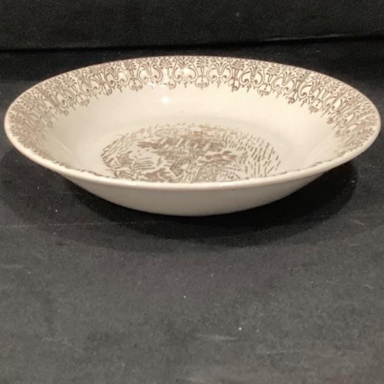 Cronin China Asian Theme Bowl, Gold Gild Vintage Porcelain Replacement Tableware - Thumbnail 10