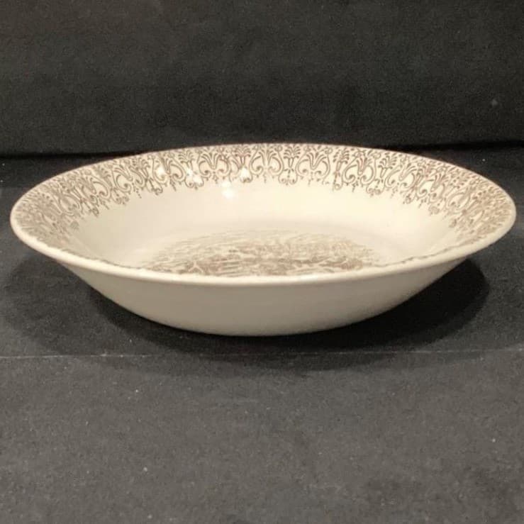 Cronin China Asian Theme Bowl, Gold Gild Vintage Porcelain Replacement Tableware - Thumbnail 7