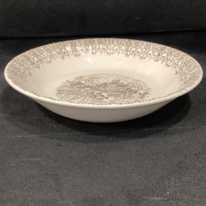 Cronin China Asian Theme Bowl, Gold Gild Vintage Porcelain Replacement Tableware - Thumbnail 9