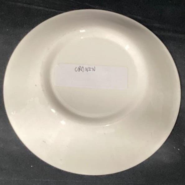 Cronin China Asian Theme Bowl, Gold Gild Vintage Porcelain Replacement Tableware - Thumbnail 4