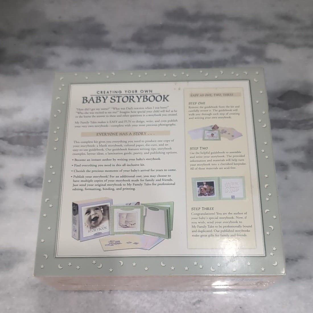 My Family Tales Creating Your Own Baby Storybook DIY Personalized Keepsake Kit - Thumbnail 7