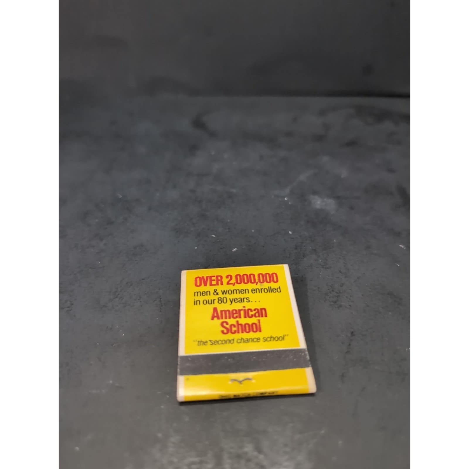 American School High School Diploma Ad Matchbook, Wadsworth Ohio, Vtg Ephemera - Thumbnail 2