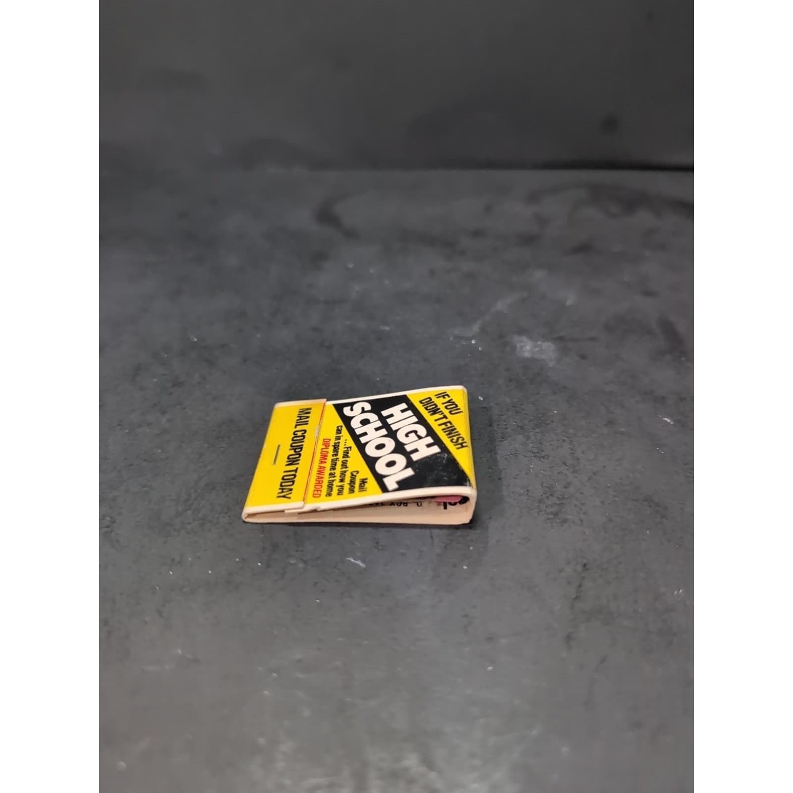 American School High School Diploma Ad Matchbook, Wadsworth Ohio, Vtg Ephemera - Thumbnail 4