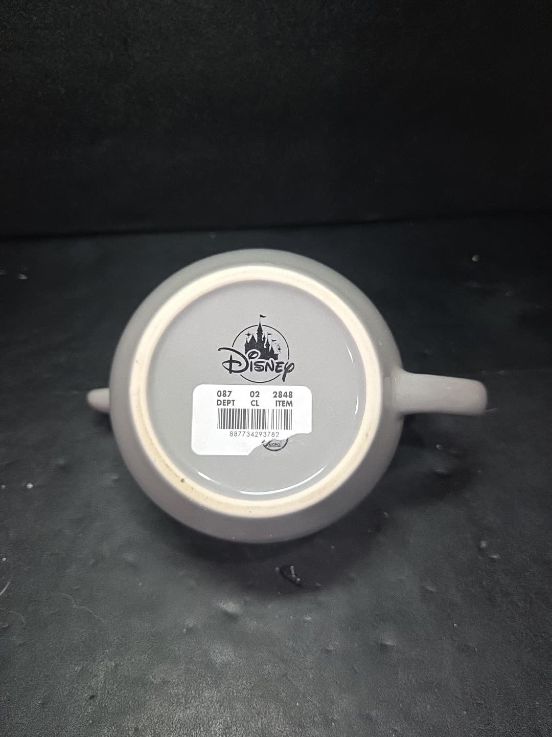Disney Mickey Mouse Ears Mug, Silver Gray Glitter Finish, 16 oz Cup, Collectible - Thumbnail 7