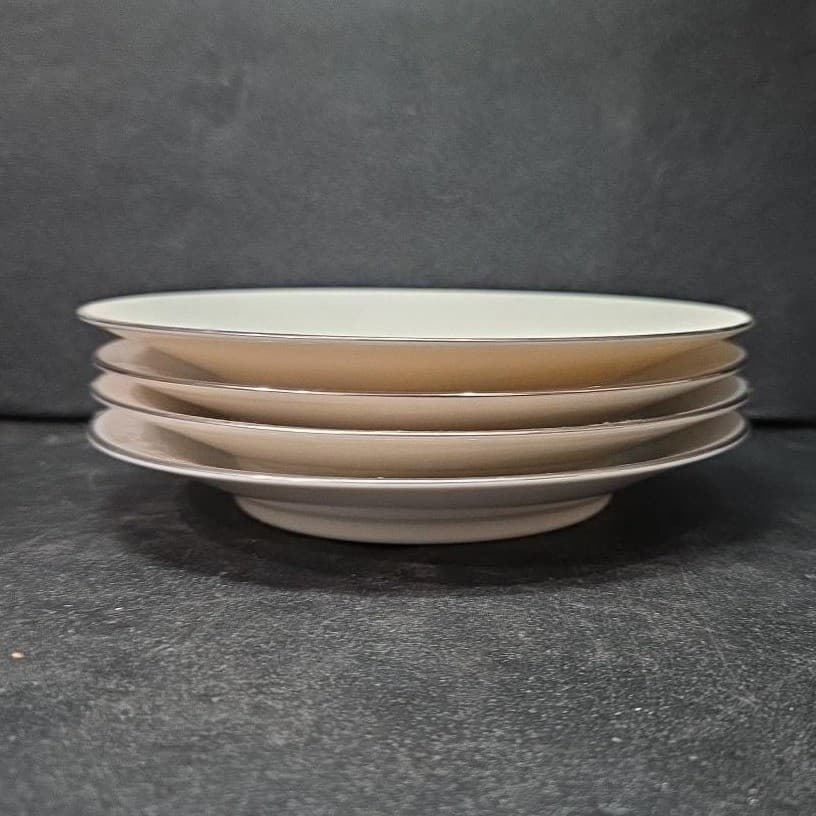 Carico Fine China Chantilly Saucers #7953, Set of 4, Porcelain Japan Dinnerware - Thumbnail 7