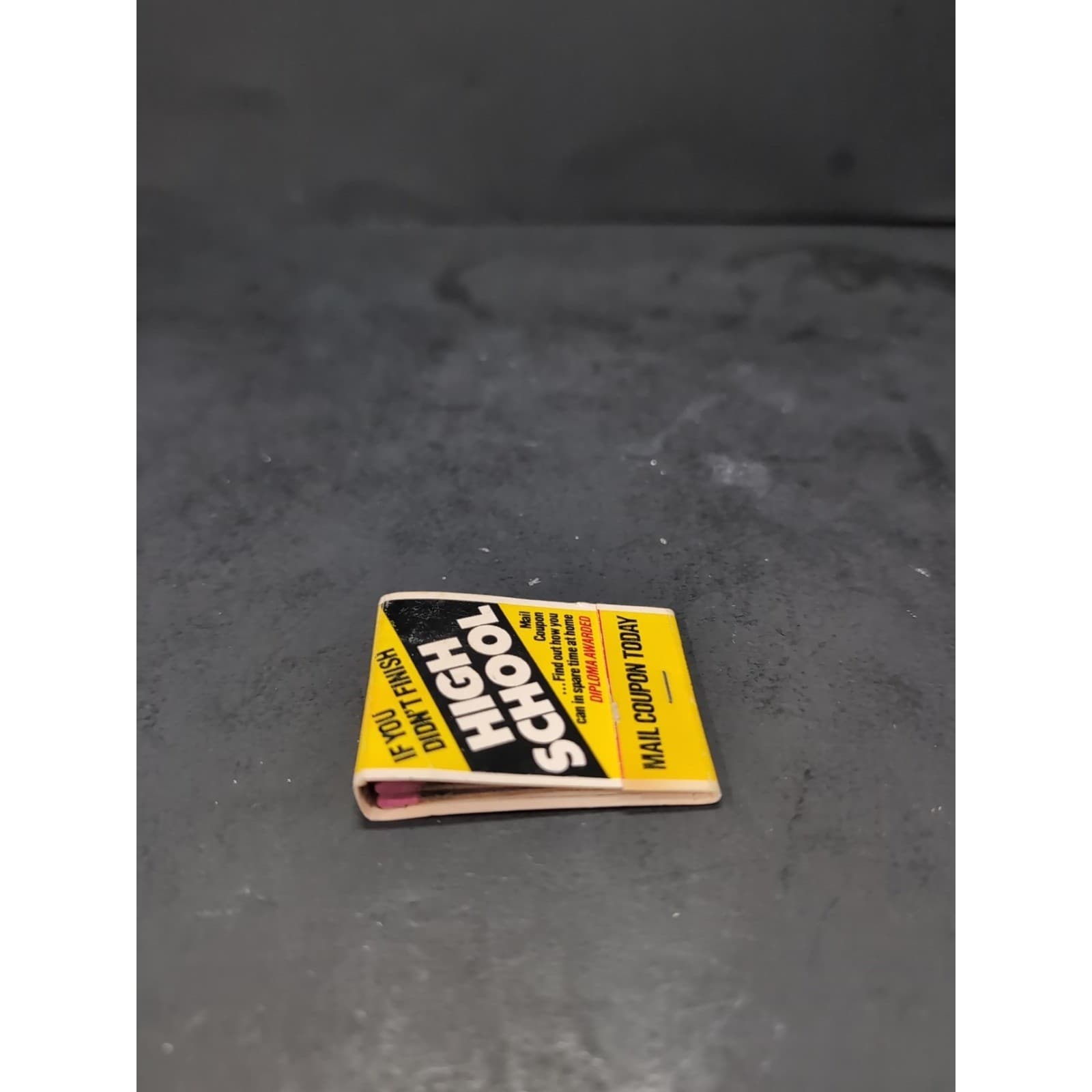 American School High School Diploma Ad Matchbook, Wadsworth Ohio, Vtg Ephemera - Thumbnail 3