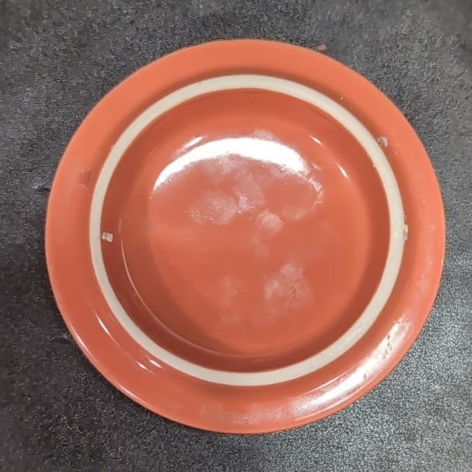 Yankee Candle Autumn Wreath Orange Ceramic Filled Candle 7oz with Lid 4 inch - Thumbnail 8