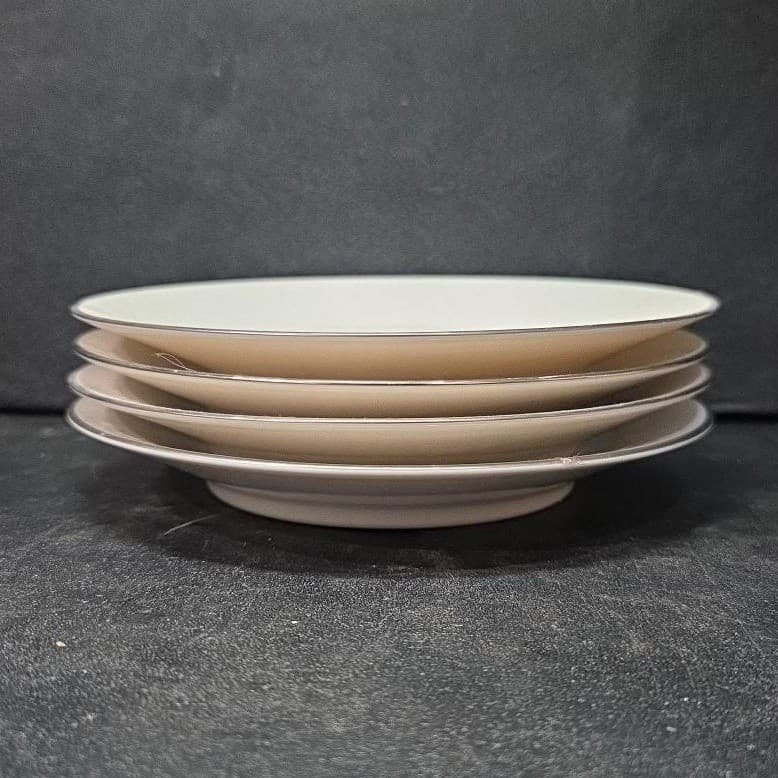 Carico Fine China Chantilly Saucers #7953, Set of 4, Porcelain Japan Dinnerware - Thumbnail 8