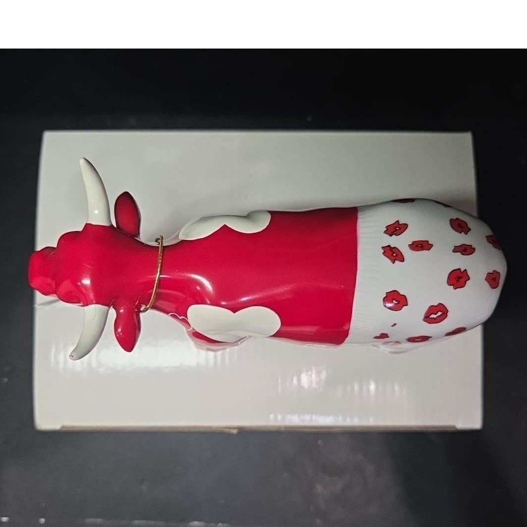 Cow Parade Moocho Amor Figurine, Westland Giftware, #9177, Box/Tag - Thumbnail 8