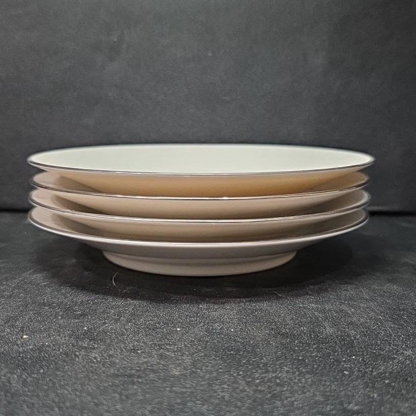 Carico Fine China Chantilly Saucers #7953, Set of 4, Porcelain Japan Dinnerware - Thumbnail 9