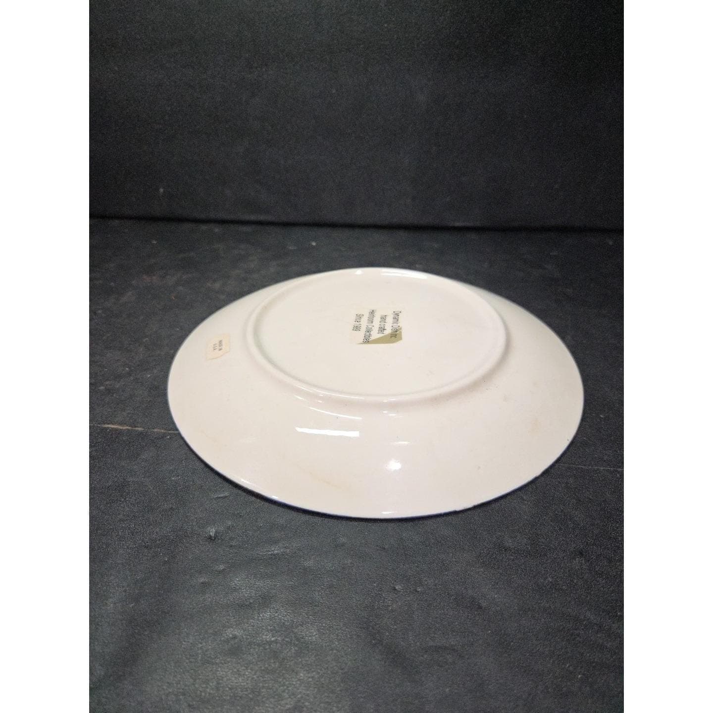Hamilton "Moonlight Run" Spirit Wolf Collector Plate, Vintage 8" Porcelain Decor - Thumbnail 5