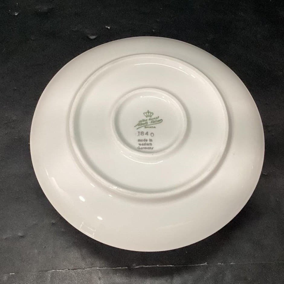 Alboth & Kaiser Bavaria Blue Flowers Condiment Dish, Vintage Floral Gravy Boat - Thumbnail 5
