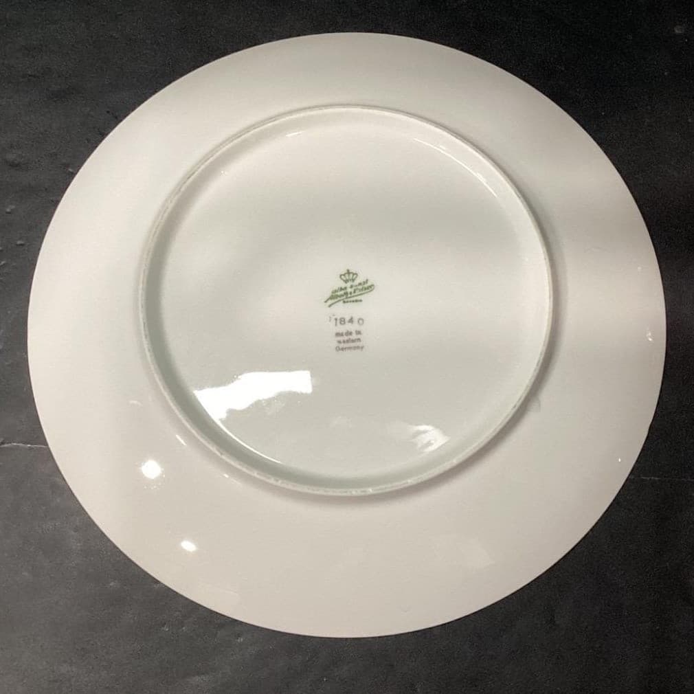 Alboth & Kaiser Bavaria Blue Flower Dinner Plates, Set of 2, Vintage Dinnerware - Thumbnail 4