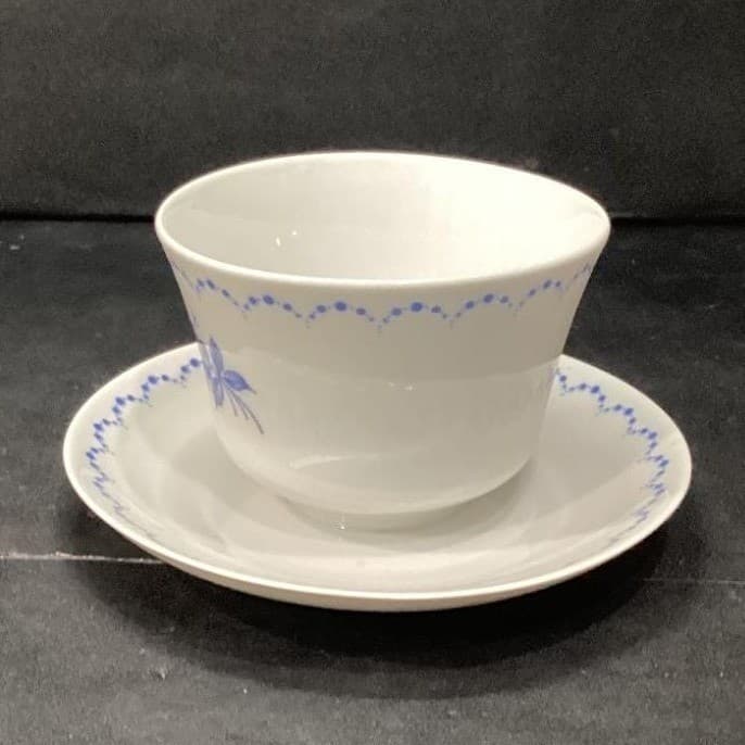 Alboth & Kaiser Bavaria Blue Flowers Condiment Dish, Vintage Floral Gravy Boat - Thumbnail 11