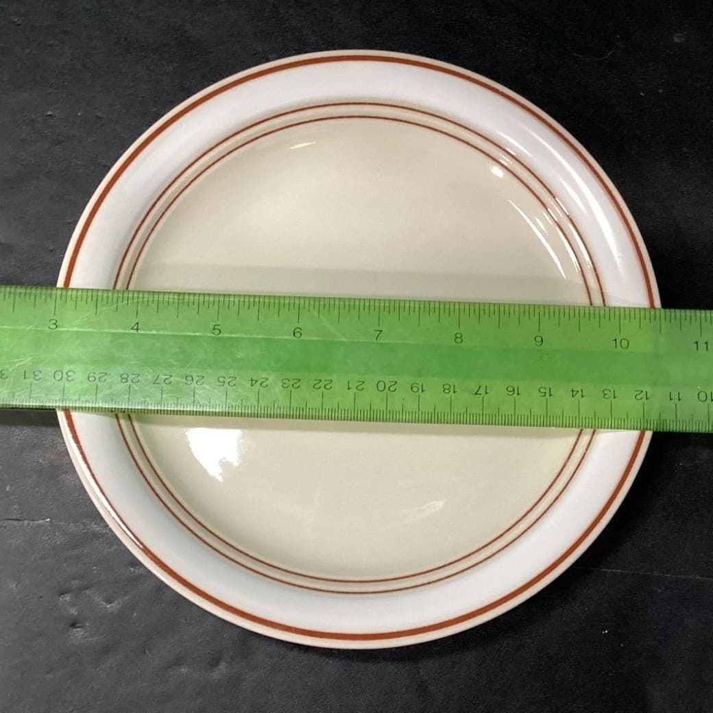 Anchor Hocking Adobe Salad Plates #C8700/10, Set of 3, Vtg Stoneware, Dinnerware - Thumbnail 6