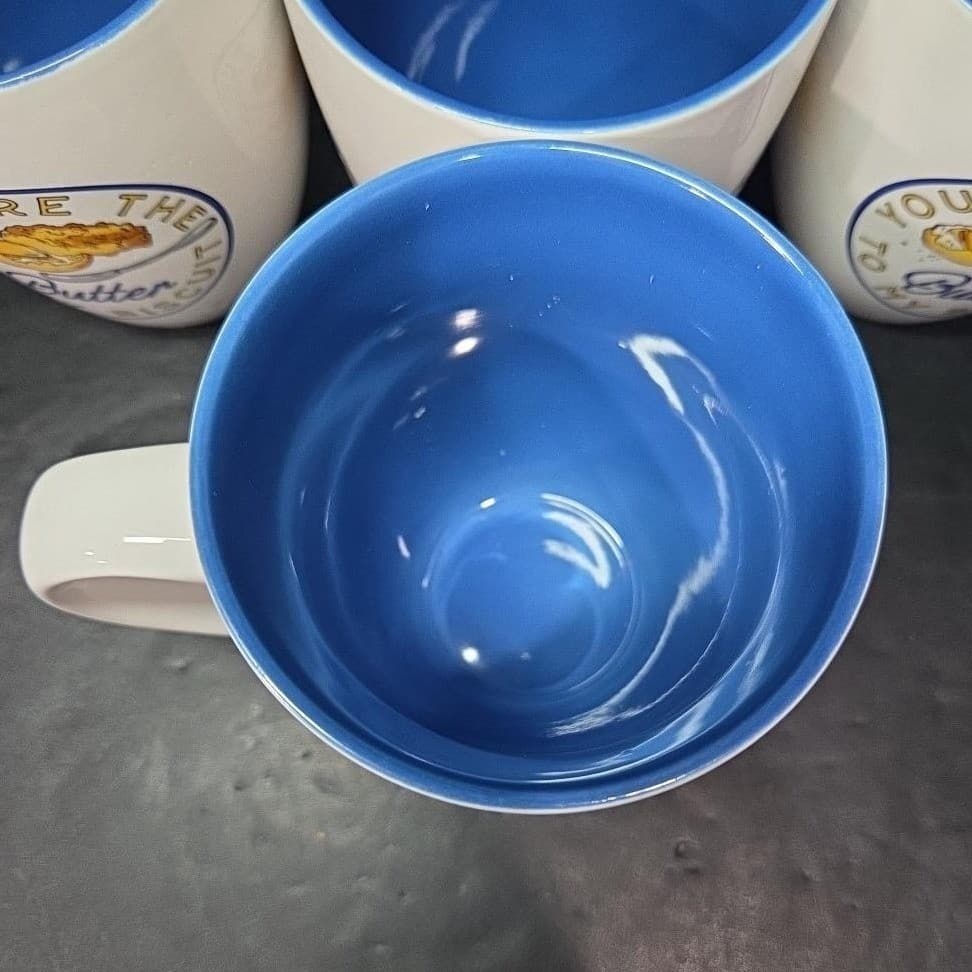 Paula Deen "You're The Butter To My Biscuit" Coffee Cups, Set Of 4, Drinkware - Thumbnail 7