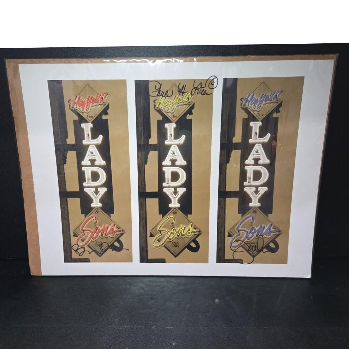 Paula Deen Signed Picture, The Lady & Sons Restaurant Photo, Southern Culinary - Thumbnail 2