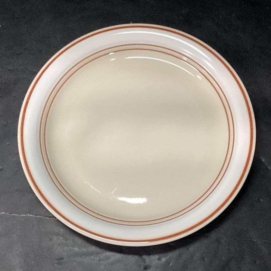 Anchor Hocking Adobe Salad Plates #C8700/10, Set of 3, Vtg Stoneware, Dinnerware - Thumbnail 3