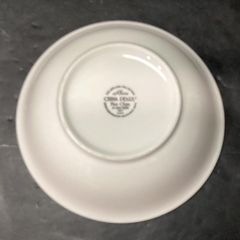 Artland Collection Pearl Rhine Salad Bowls, Set of 3, Vintage Floral Dinnerware - Thumbnail 4