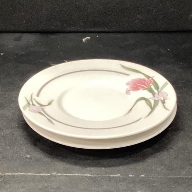 Artland Collection Rhine China Pearl Saucers, Set Of 2 Vintage Floral Dinnerware - Thumbnail 10