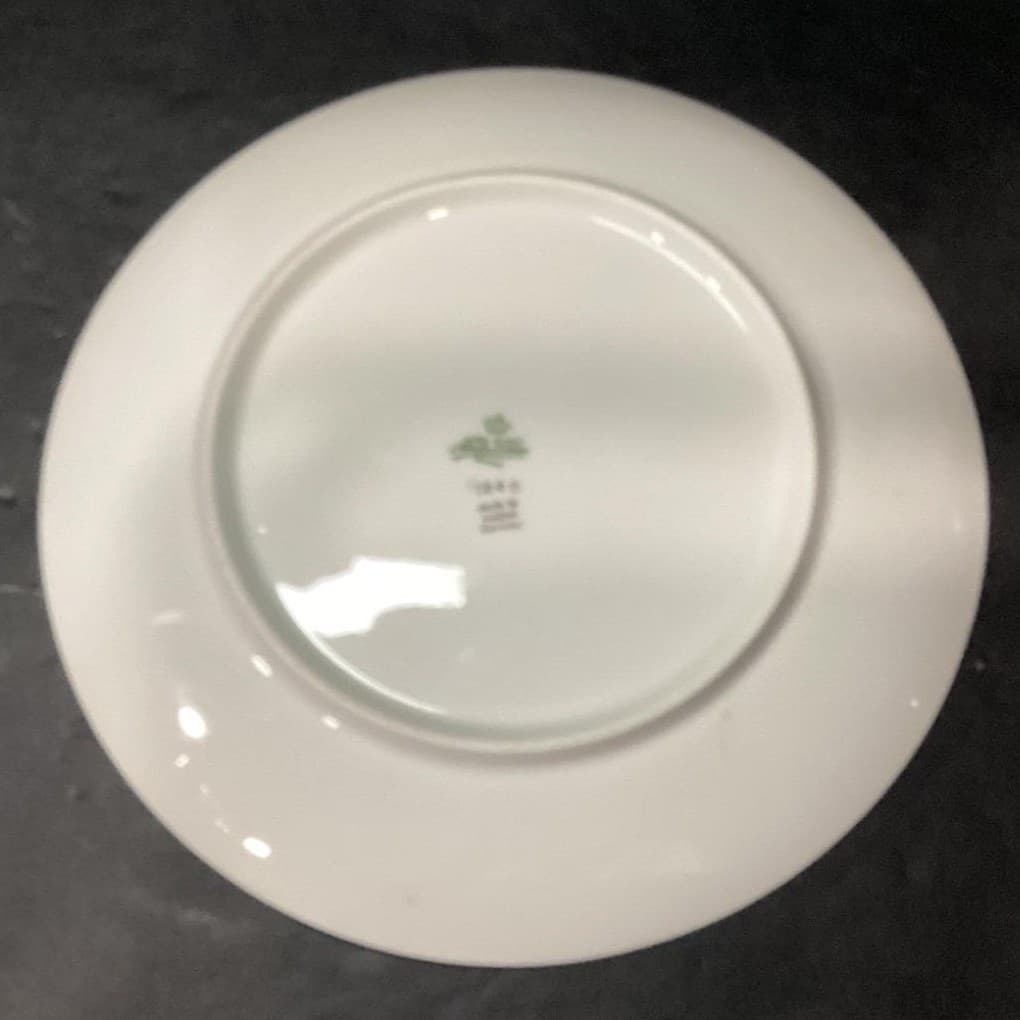 Alboth & Kaiser Bavaria Blue Floral Dinner Plates, Set of 4, Vintage China - Thumbnail 4