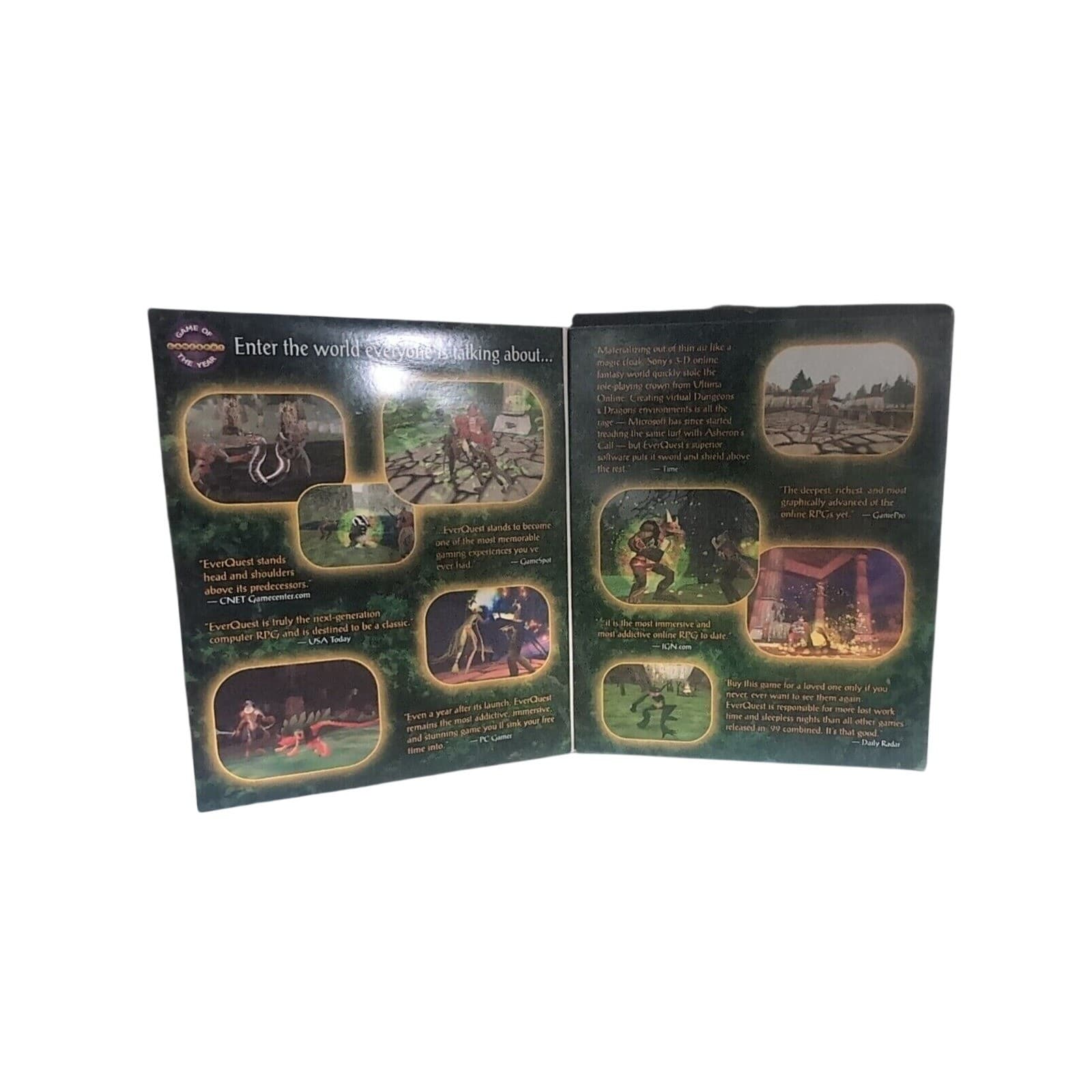 EverQuest: The Ruins of Kunark Big Box 2000 PC Vintage Video Game Collector's - Thumbnail 2