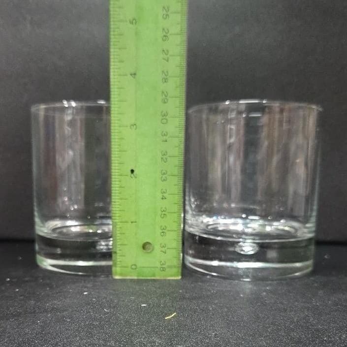 Circleware Crystal Double Old Fashioned Glasses, Set of 2, Vintage Luxor Design - Thumbnail 10