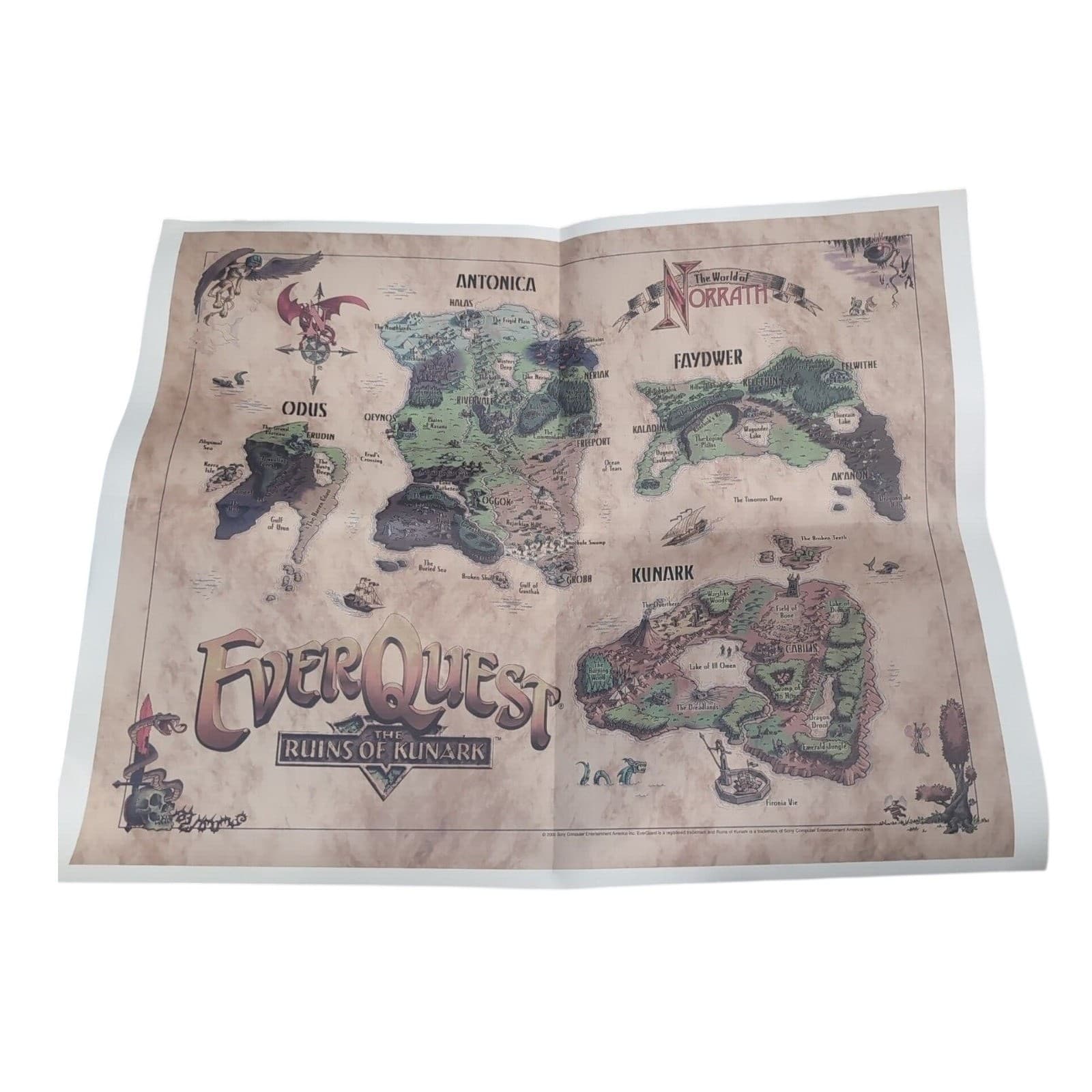 EverQuest: The Ruins of Kunark Big Box 2000 PC Vintage Video Game Collector's - Thumbnail 11