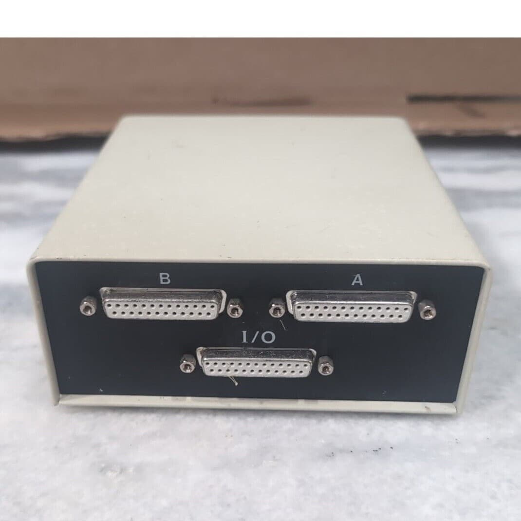 Belkin Data Switch F1B024 Vintage A/B Manual DB25 Parallel Serial Switch Box - Thumbnail 5