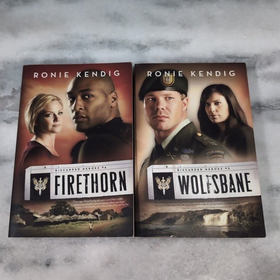 Ronie Kendig Discarded Heroes Wolfsbane & Firethorn Military Suspense Books - Thumbnail 3