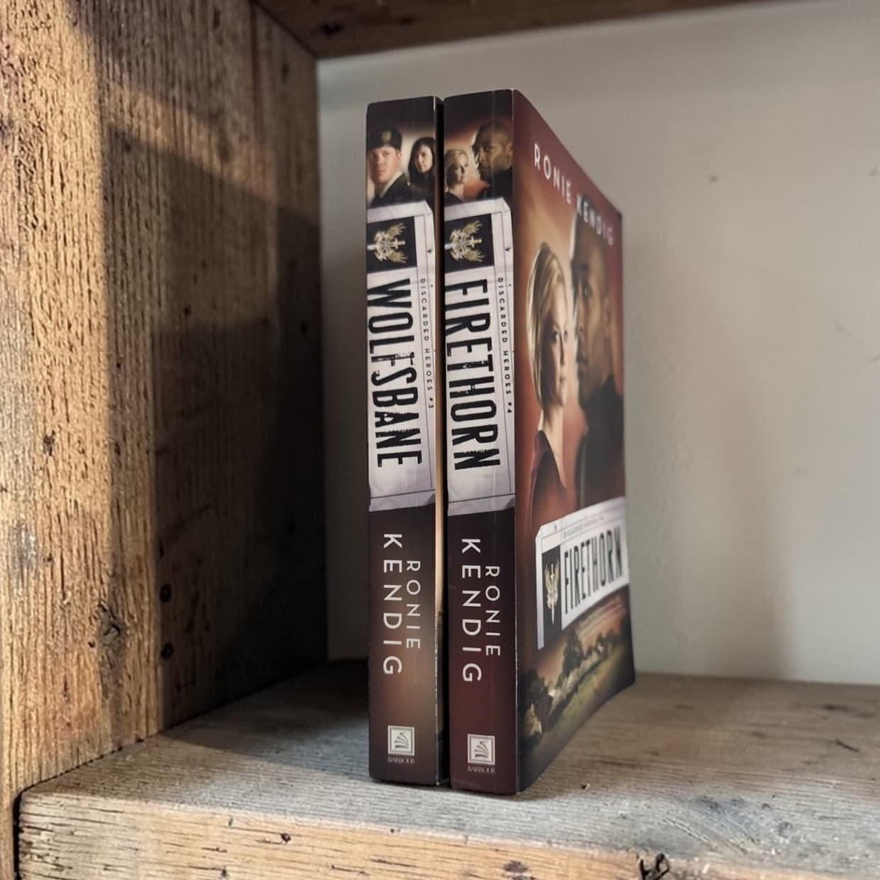 Ronie Kendig Discarded Heroes Wolfsbane & Firethorn Military Suspense Books