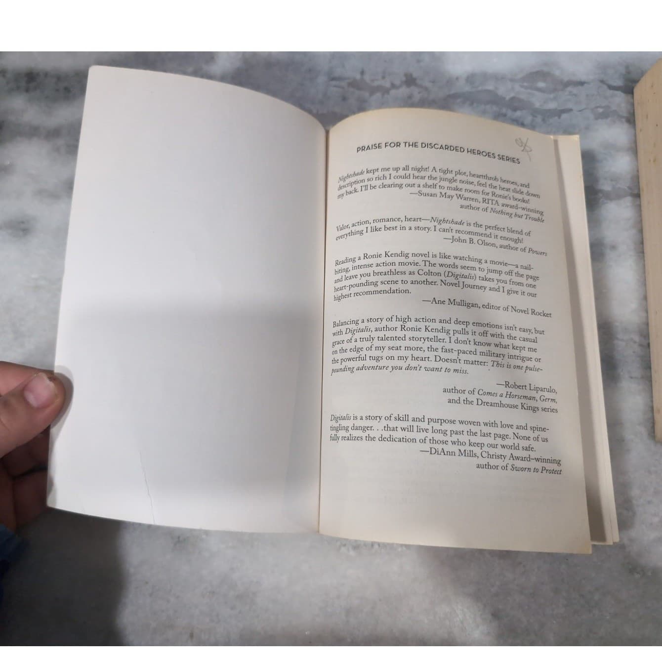 Ronie Kendig Discarded Heroes Wolfsbane & Firethorn Military Suspense Books - Thumbnail 5