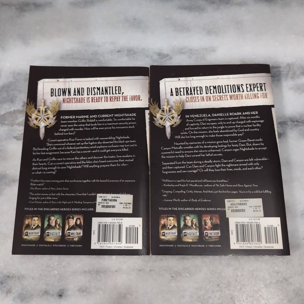 Ronie Kendig Discarded Heroes Wolfsbane & Firethorn Military Suspense Books - Thumbnail 4